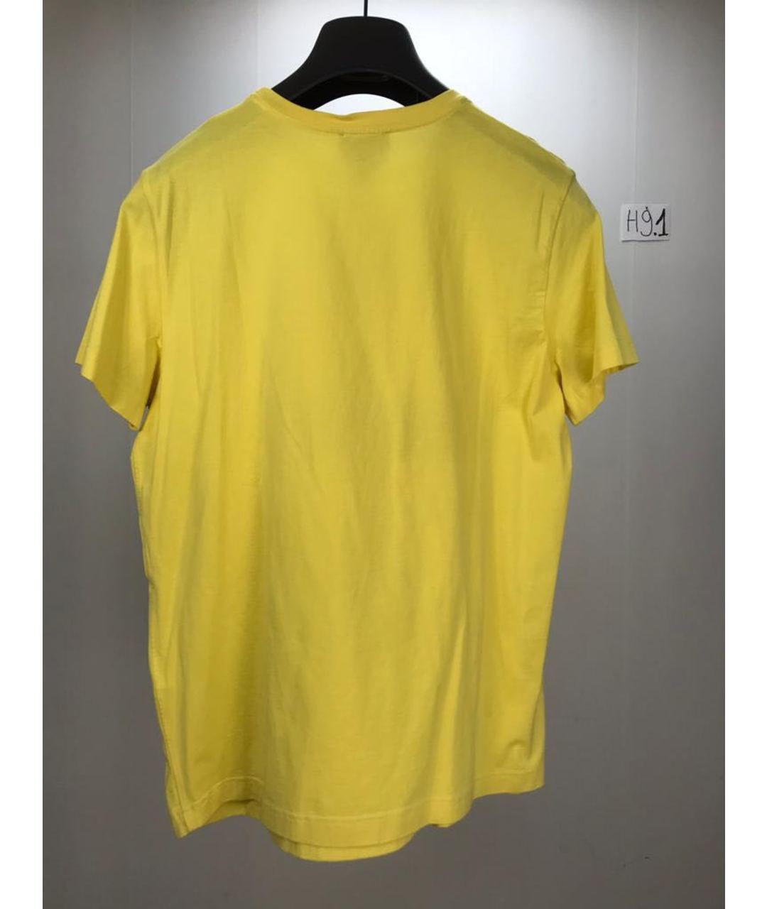 JOHN RICHMOND Желтая хлопковая футболка, фото 2