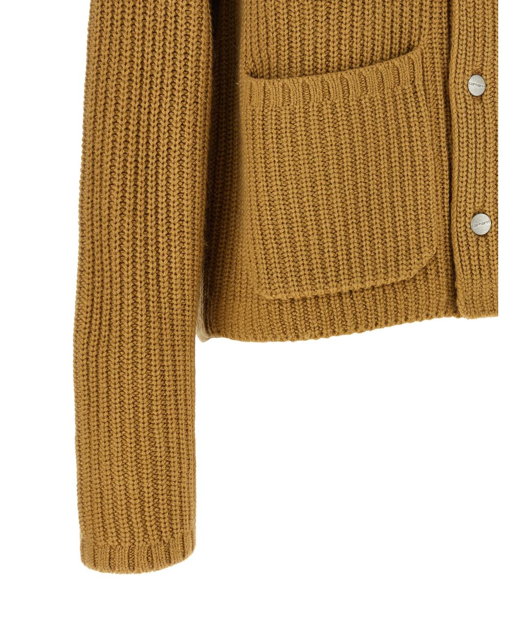 CARHARTT WIP Бежевый кардиган, фото 4