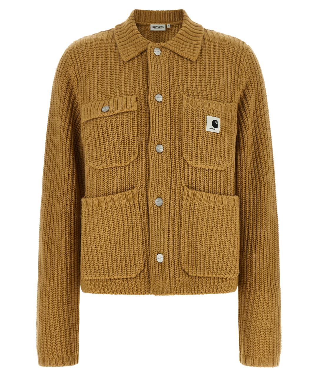CARHARTT WIP Бежевый кардиган, фото 1