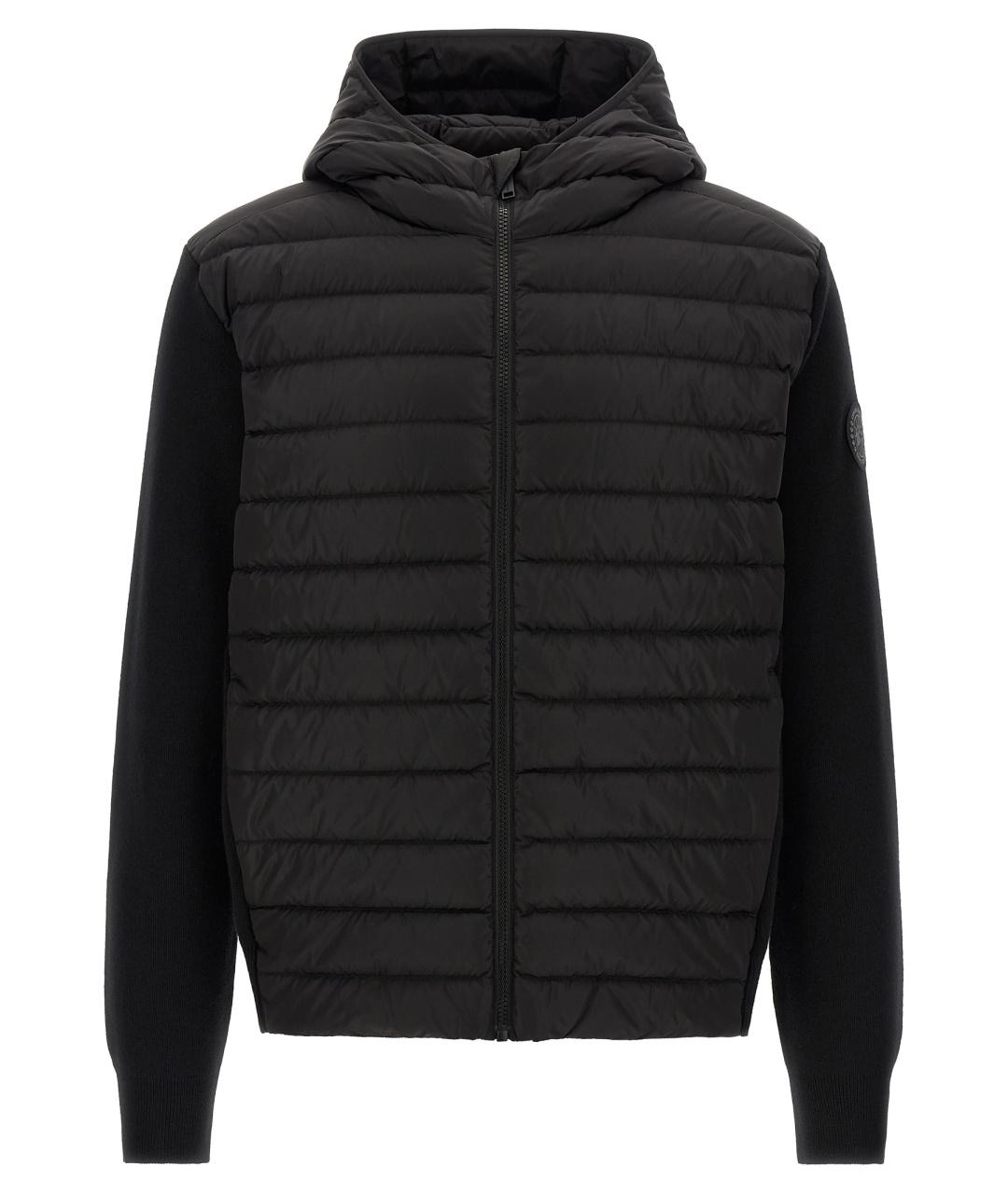 CANADA GOOSE Черная шерстяная куртка, фото 1