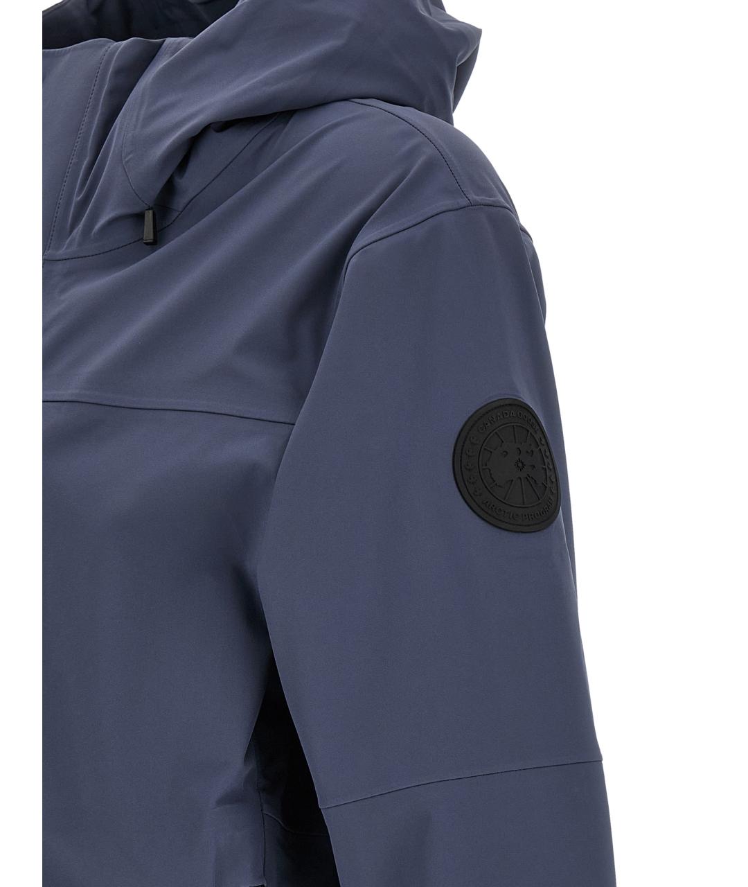 CANADA GOOSE Синяя полиамидовая куртка, фото 4