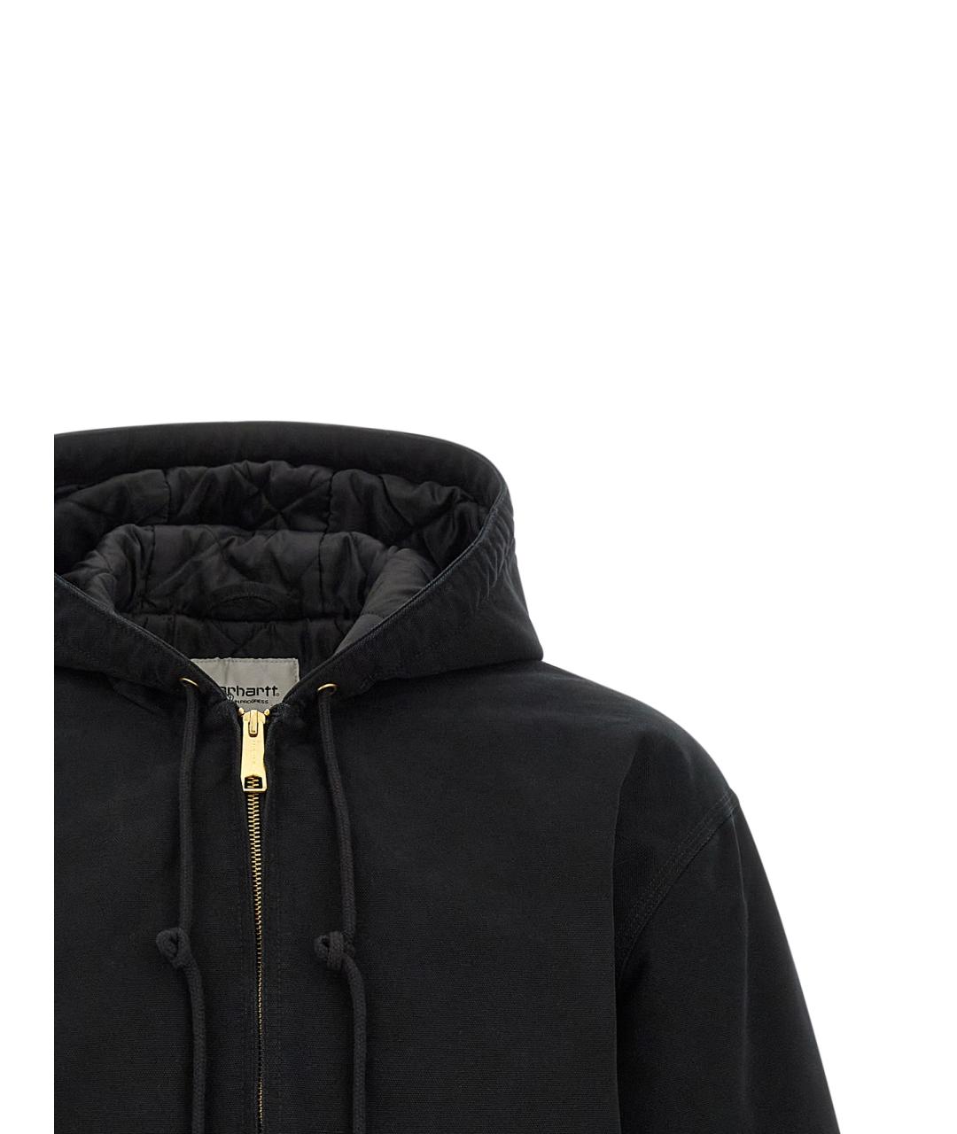 CARHARTT WIP Черная хлопковая куртка, фото 3
