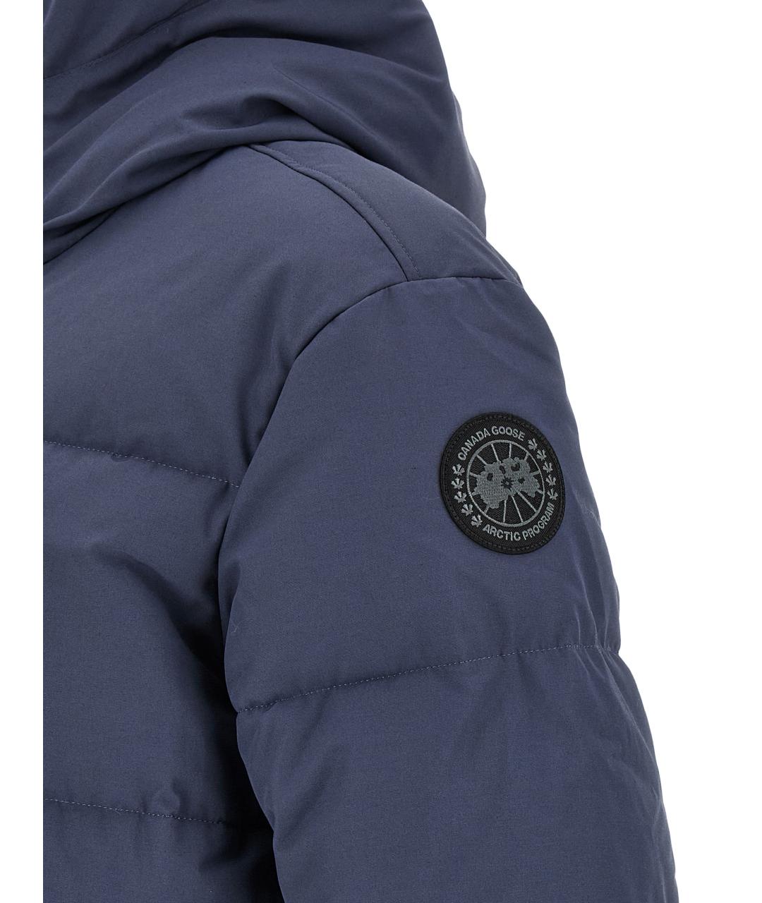 CANADA GOOSE Синяя полиэстеровая парка, фото 4