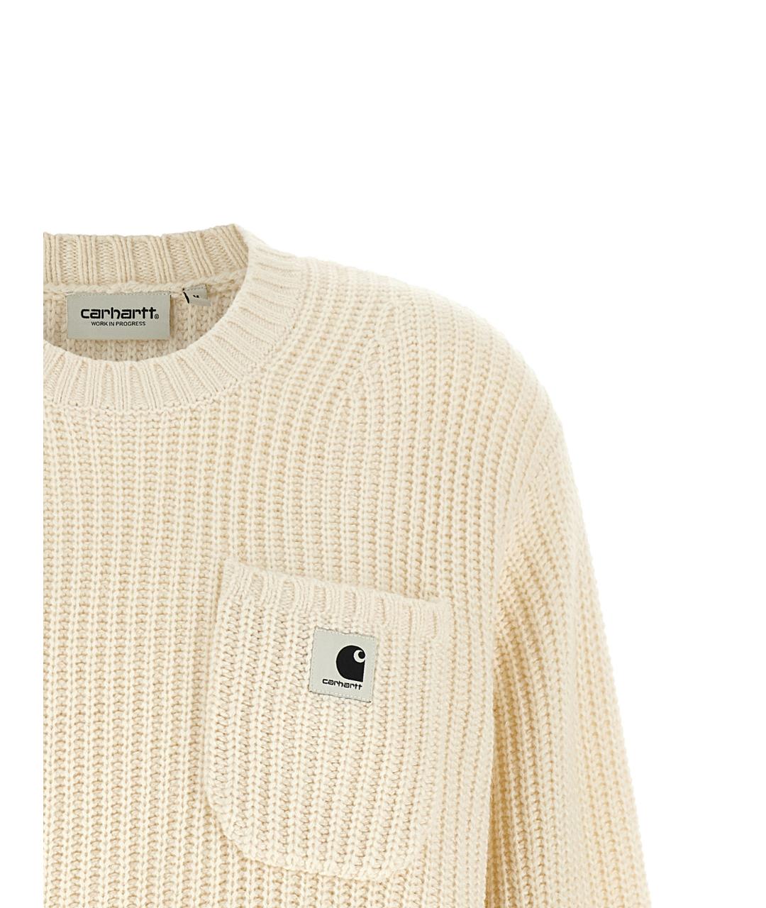 CARHARTT WIP Белый джемпер / свитер, фото 3