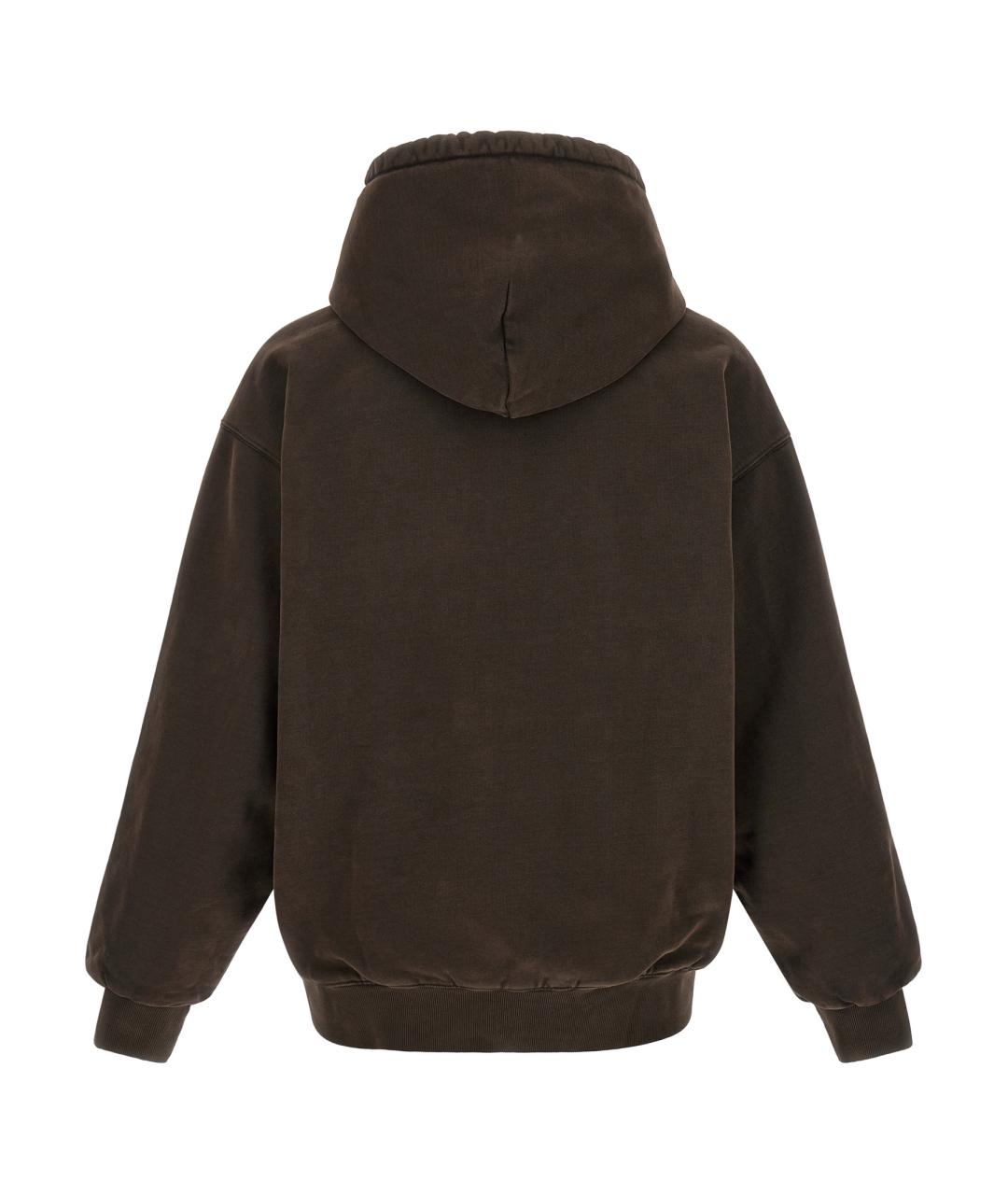 CARHARTT WIP Коричневая хлопковая куртка, фото 2