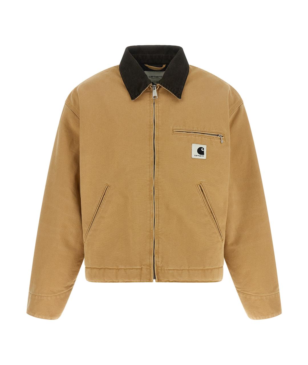 CARHARTT WIP Бежевая хлопковая куртка, фото 1