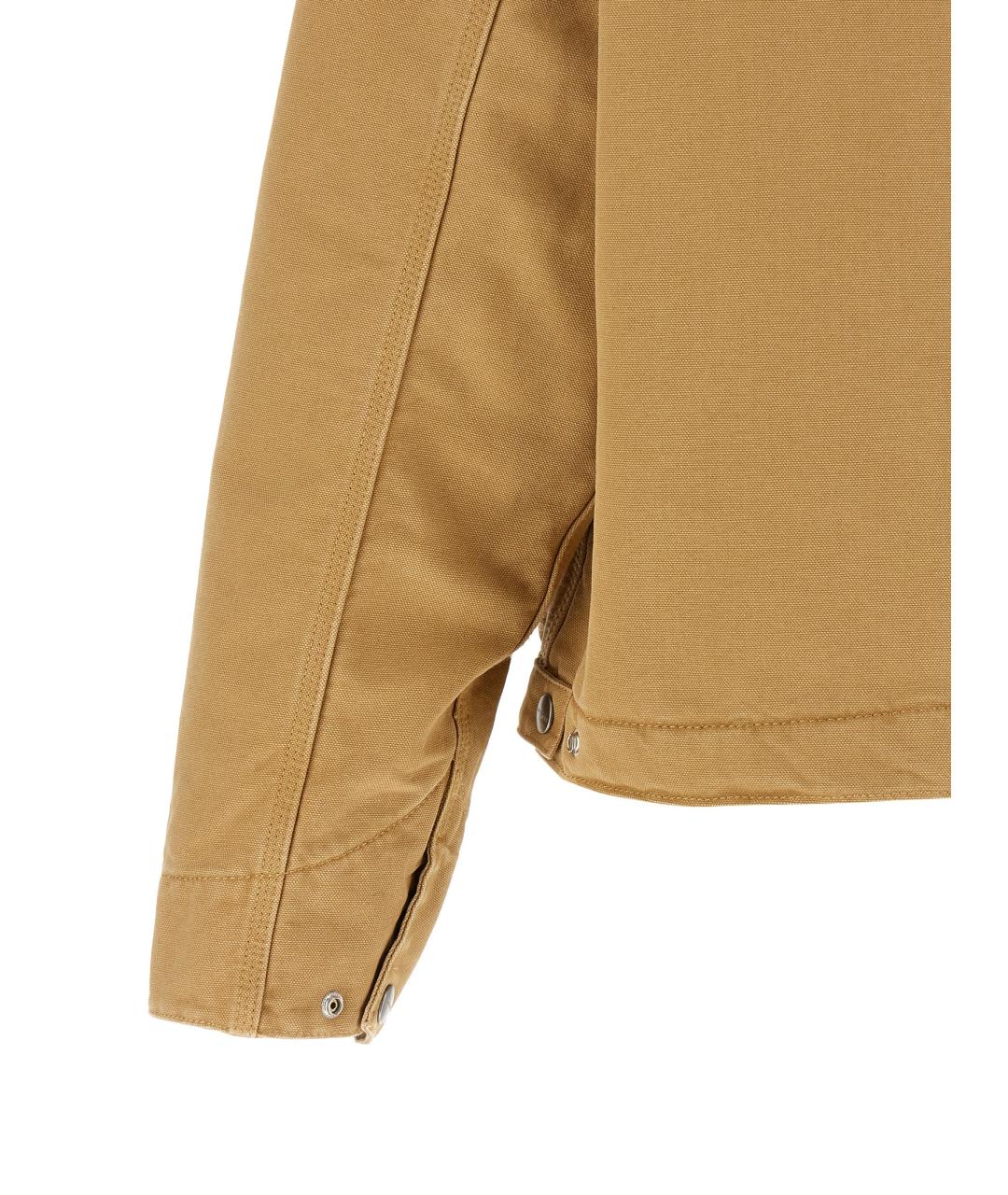 CARHARTT WIP Бежевая хлопковая куртка, фото 4