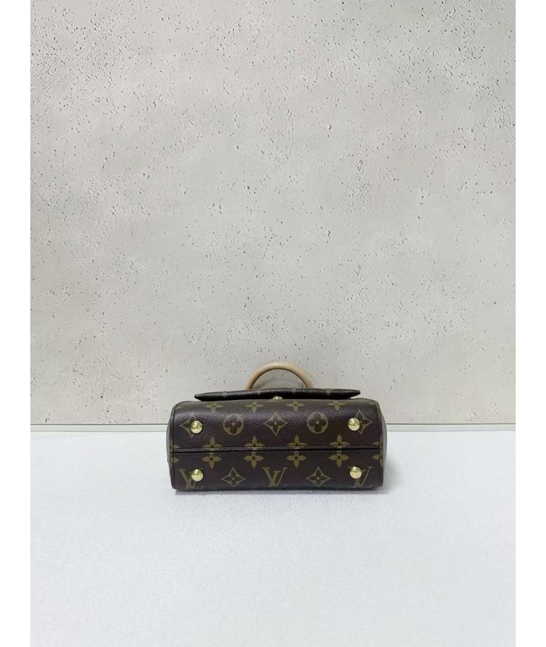 LOUIS VUITTON Коричневая сумка через плечо из канвы, фото 5