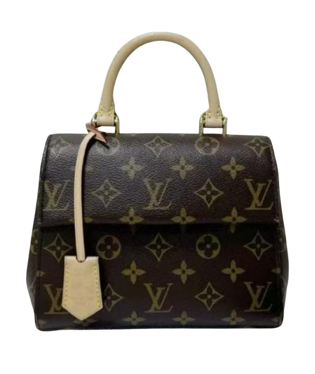 LOUIS VUITTON Коричневая сумка через плечо из канвы, фото 1