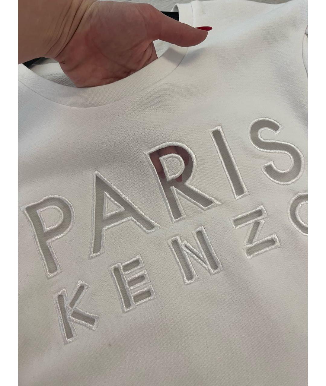 KENZO Белое повседневное платье, фото 5
