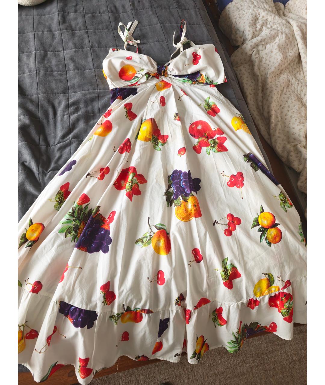 MSGM Мульти хлопковое коктейльное платье, фото 2