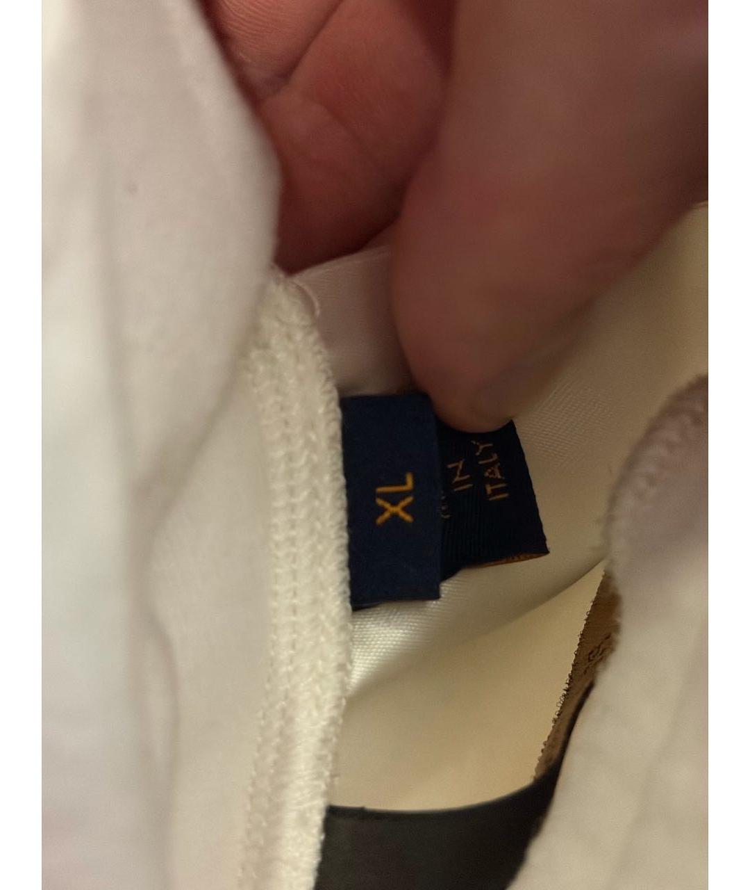 LOUIS VUITTON Белые повседневные брюки, фото 5