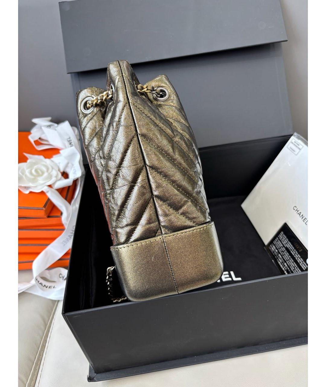 CHANEL Кожаная сумка через плечо, фото 4