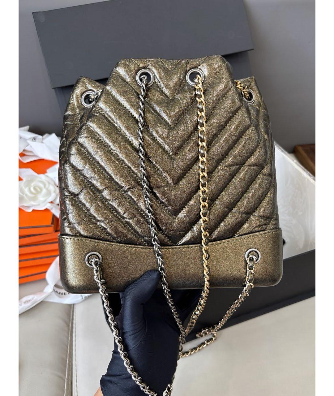 CHANEL Кожаная сумка через плечо, фото 3