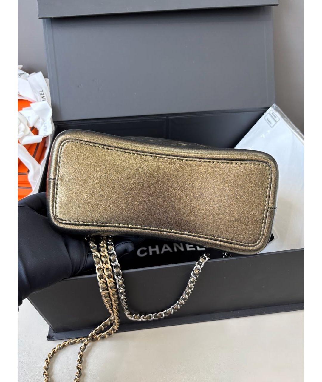 CHANEL Кожаная сумка через плечо, фото 5