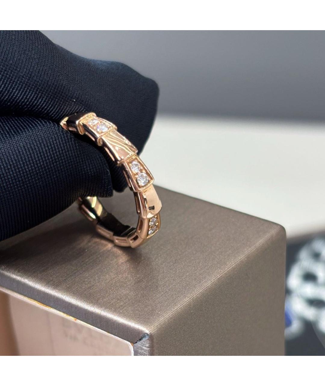 BVLGARI Розовое кольцо из розового золота, фото 4