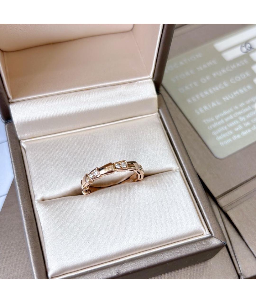 BVLGARI Розовое кольцо из розового золота, фото 2
