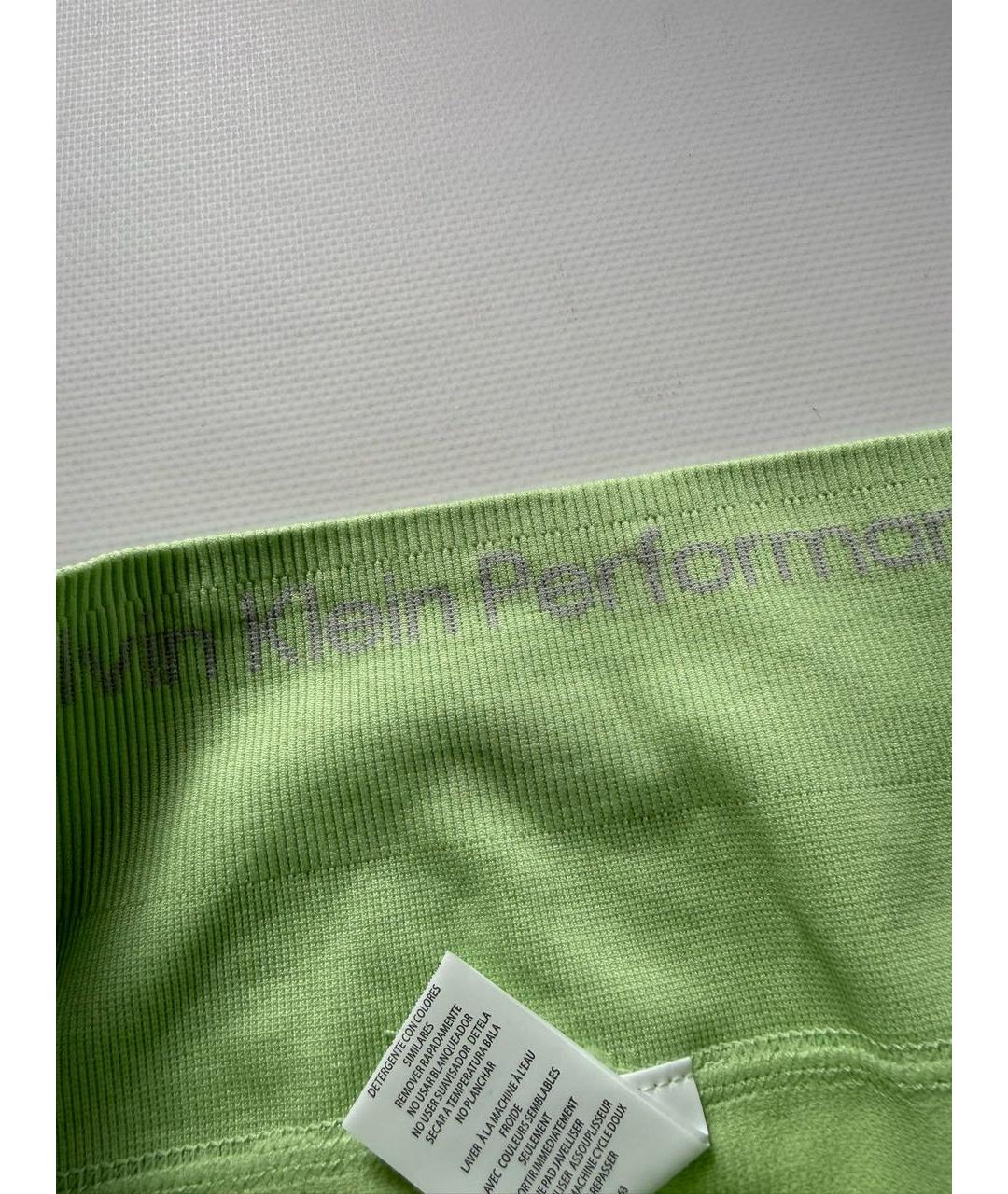 CALVIN KLEIN Зеленые шорты, фото 3