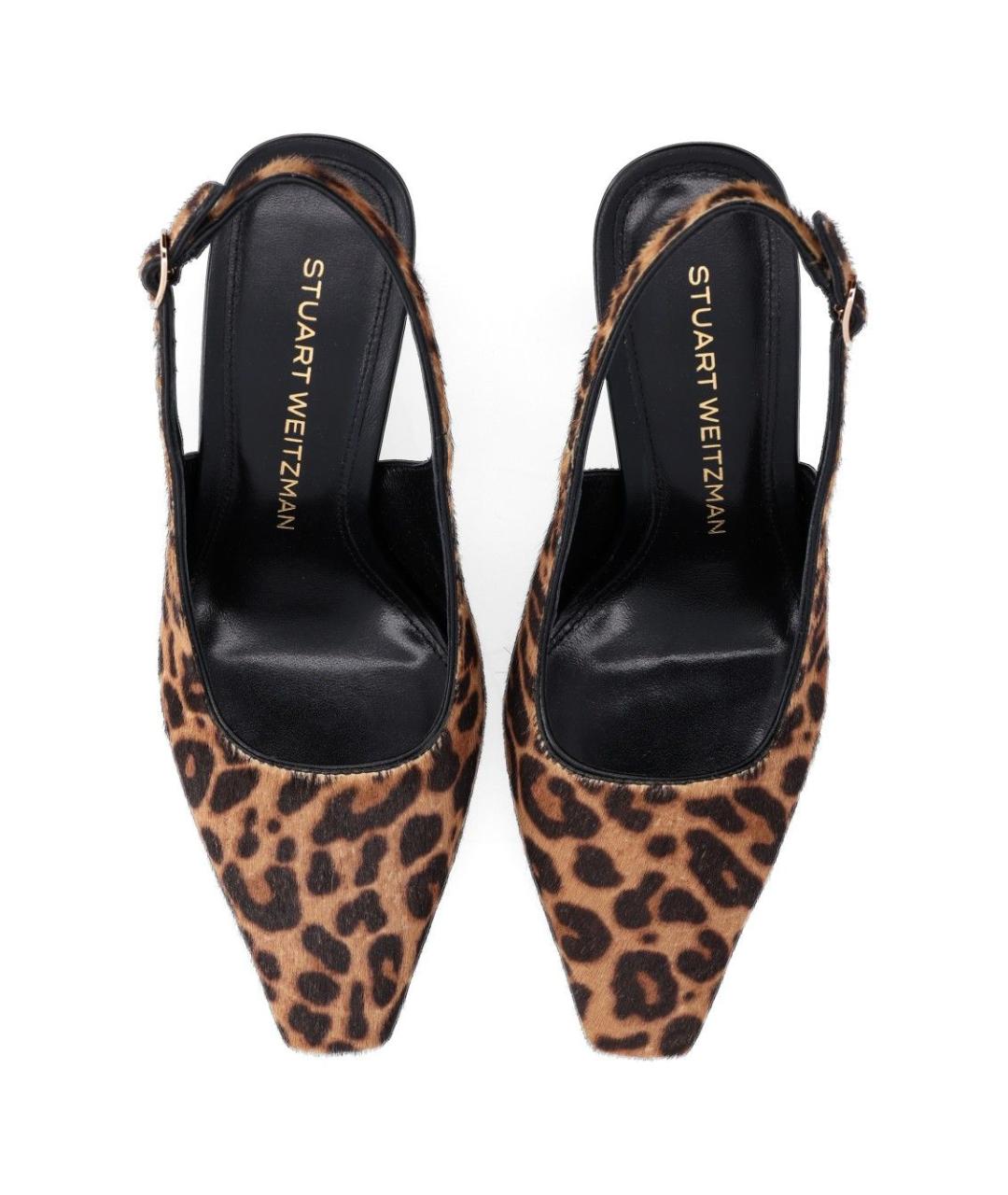 STUART WEITZMAN Мульти кожаные туфли, фото 4