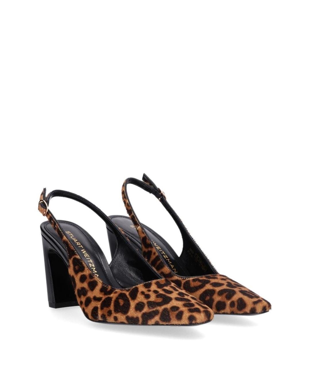 STUART WEITZMAN Мульти кожаные туфли, фото 2