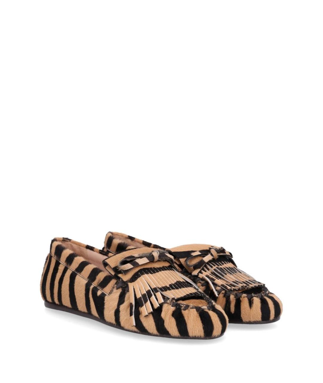 STUART WEITZMAN Мульти замшевые лоферы, фото 2