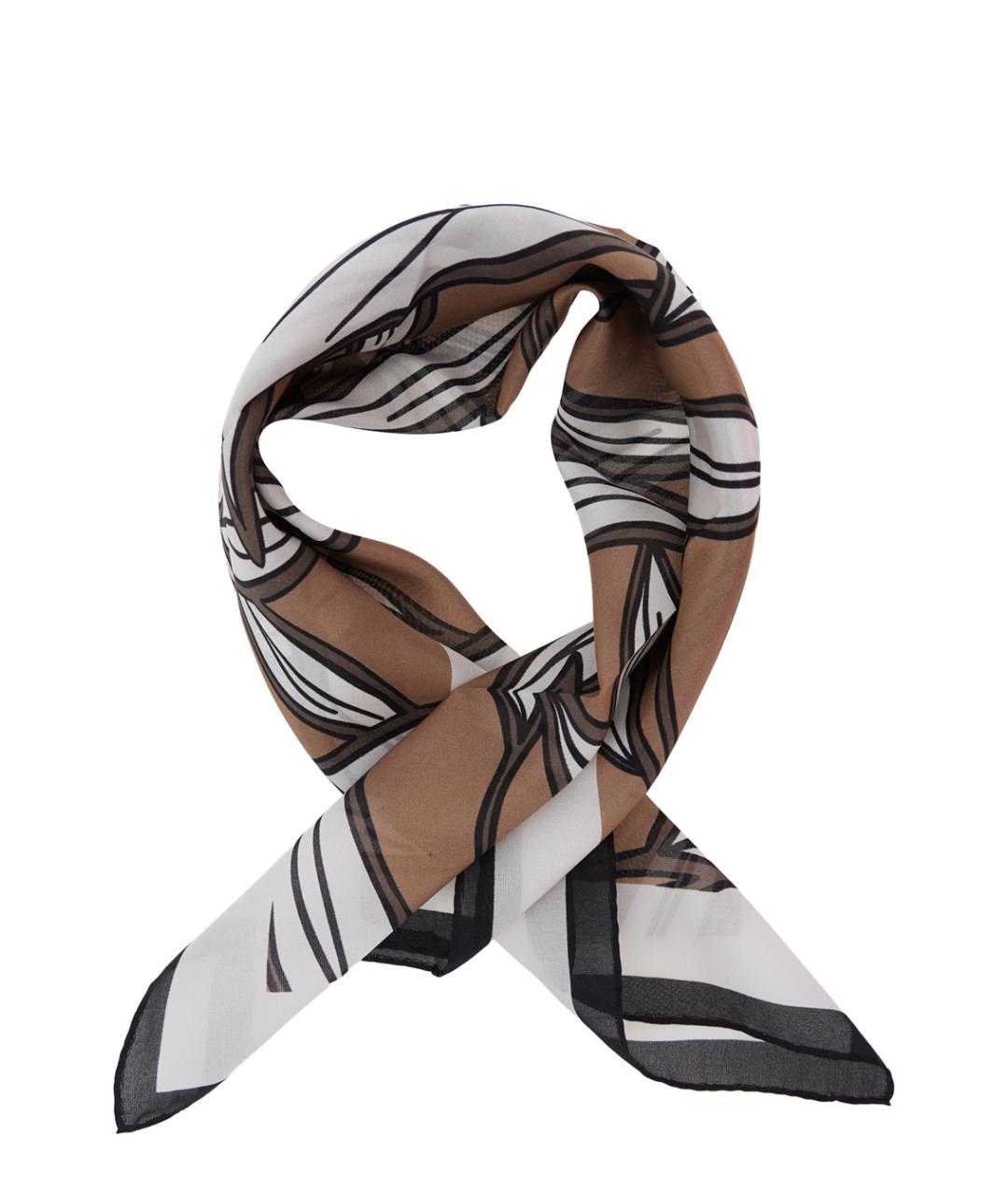 BRUNELLO CUCINELLI Мульти шелковый платок, фото 2