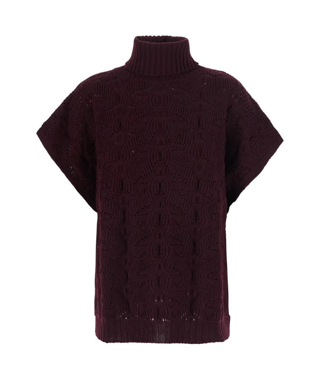 ETRO Коричневый шерстяной джемпер / свитер, фото 1