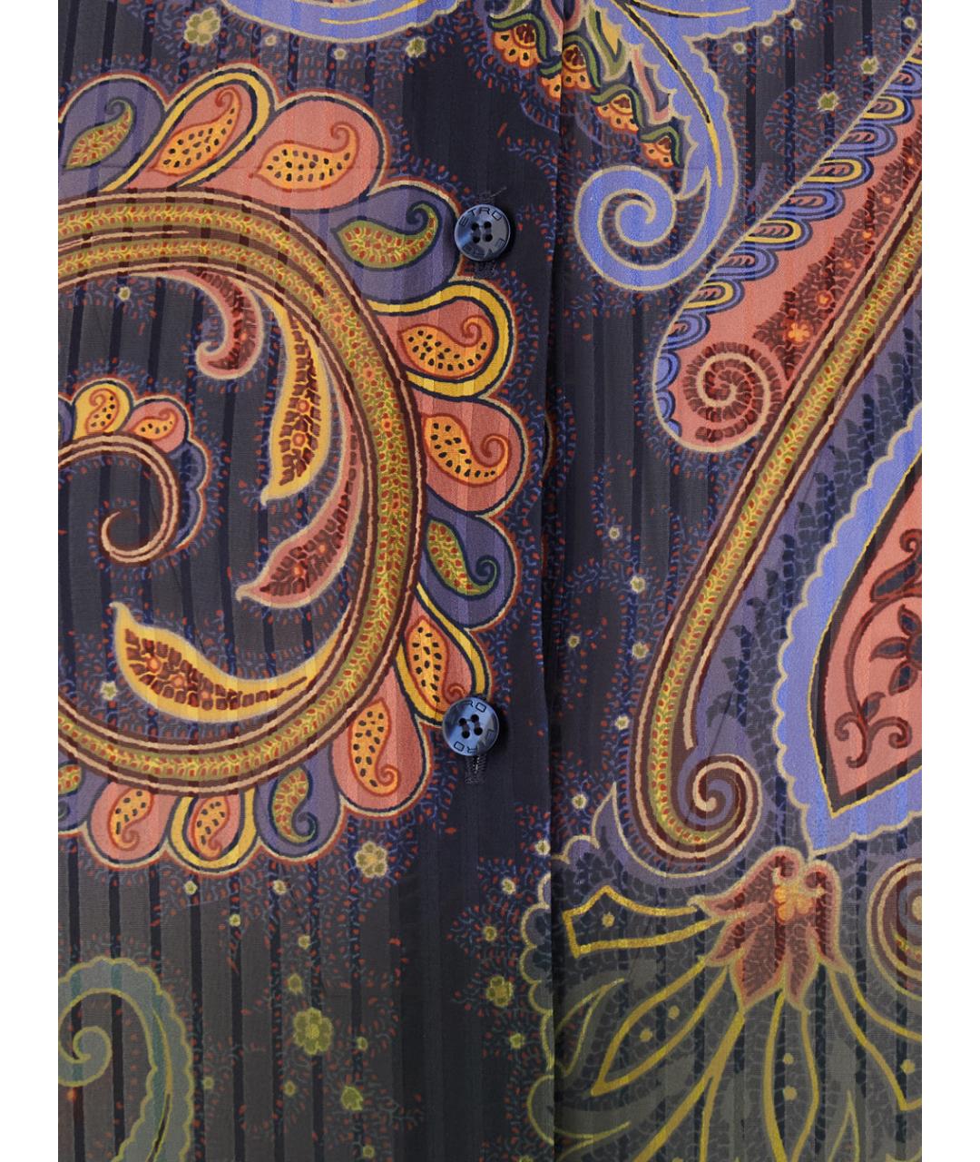 ETRO Мульти полиэстеровая рубашка, фото 3
