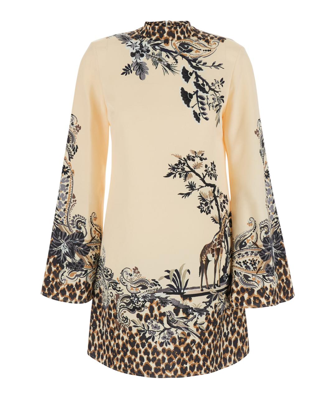 ETRO Мульти хлопковое повседневное платье, фото 1
