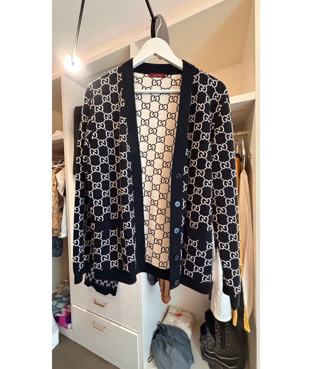GUCCI Черный кардиган, фото 9