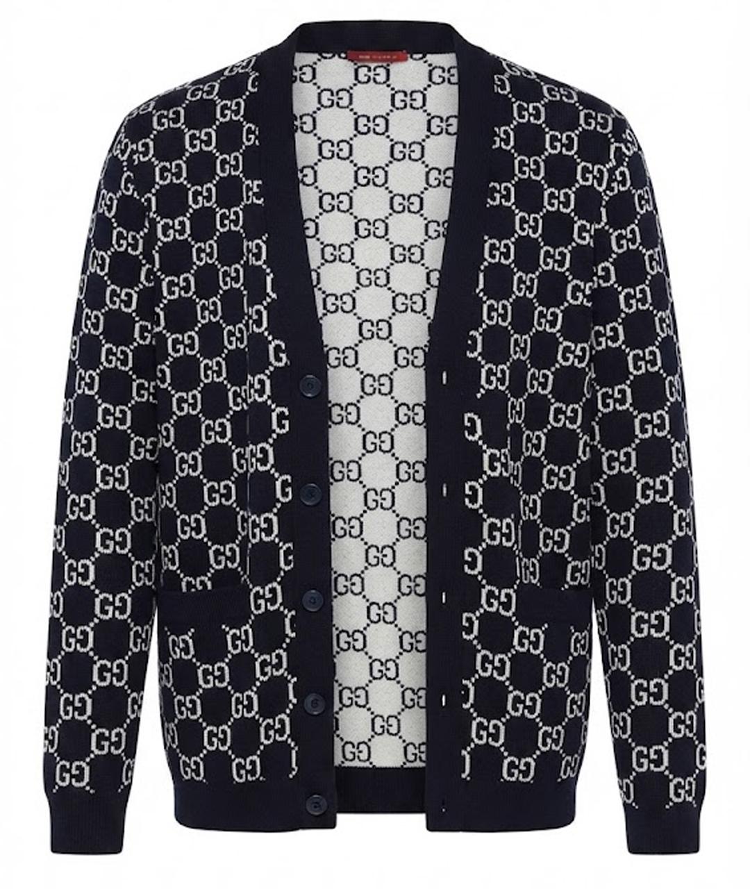 GUCCI Черный кардиган, фото 1