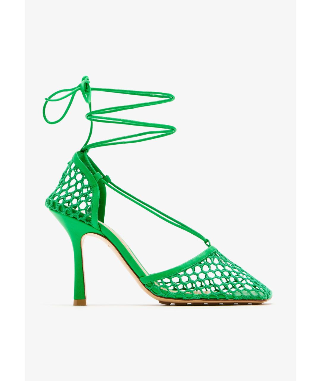 BOTTEGA VENETA Зеленые туфли, фото 9