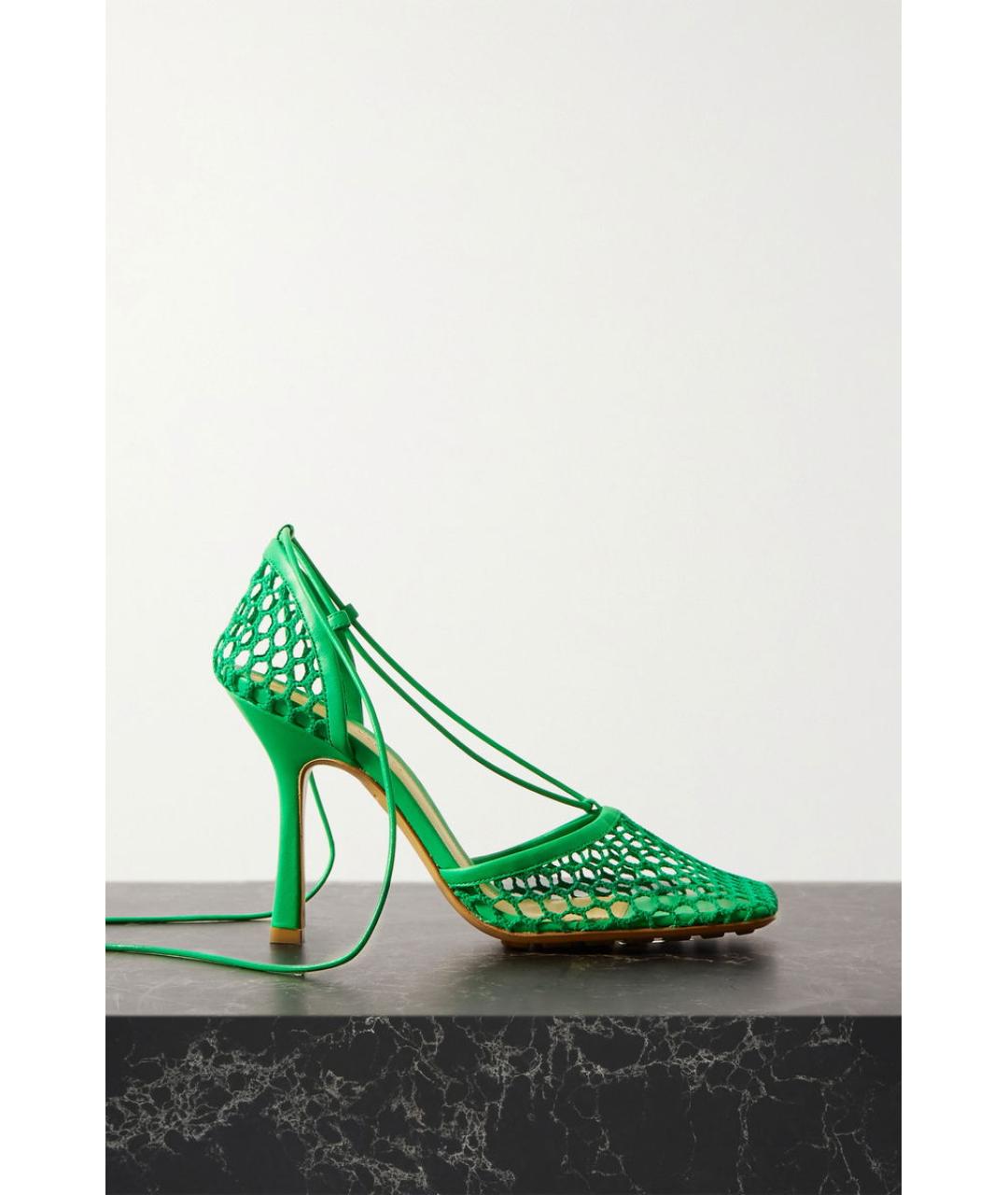BOTTEGA VENETA Зеленые туфли, фото 3