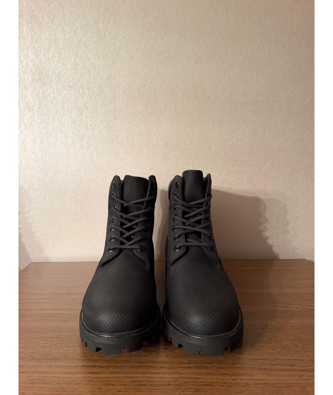 TIMBERLAND Черные кожаные высокие ботинки, фото 2