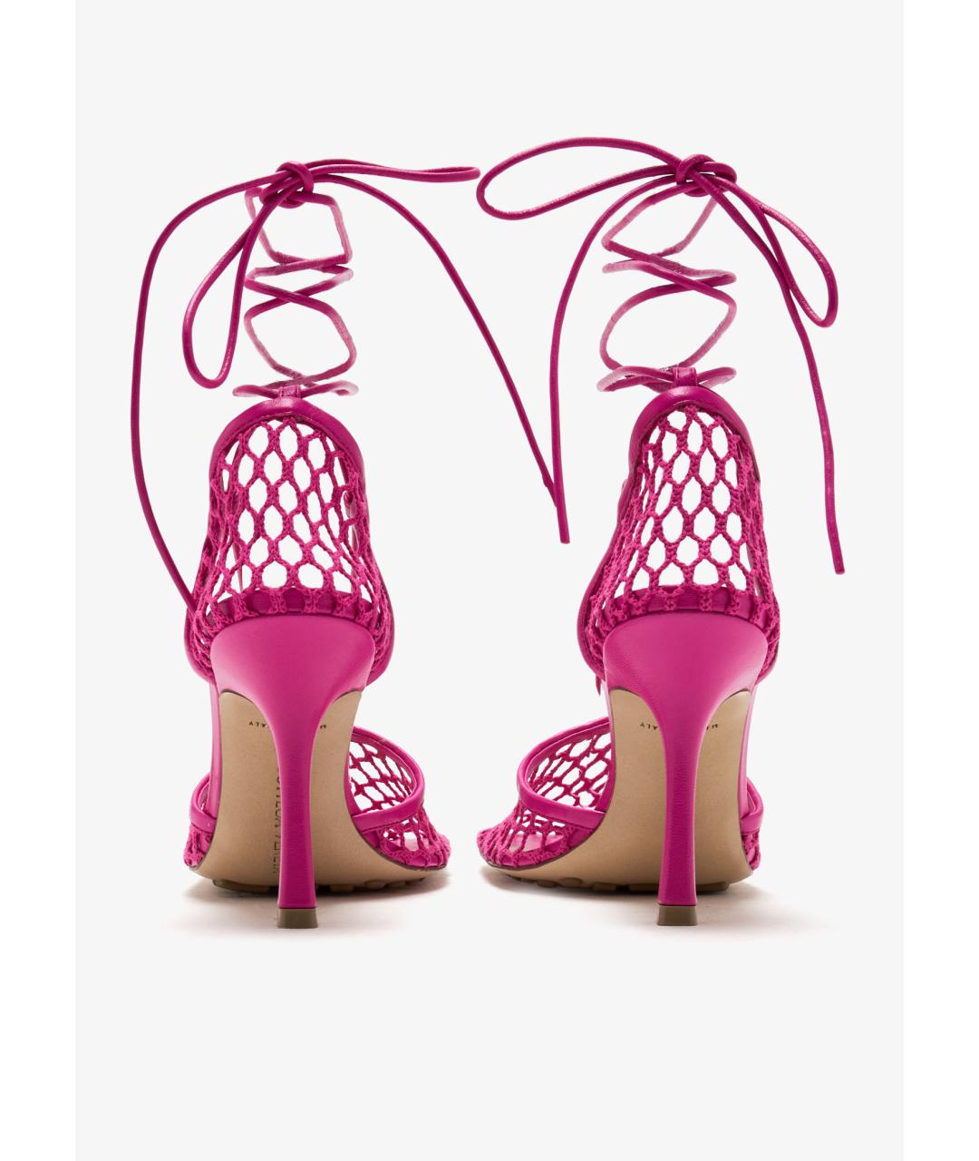 BOTTEGA VENETA Фуксия туфли, фото 8