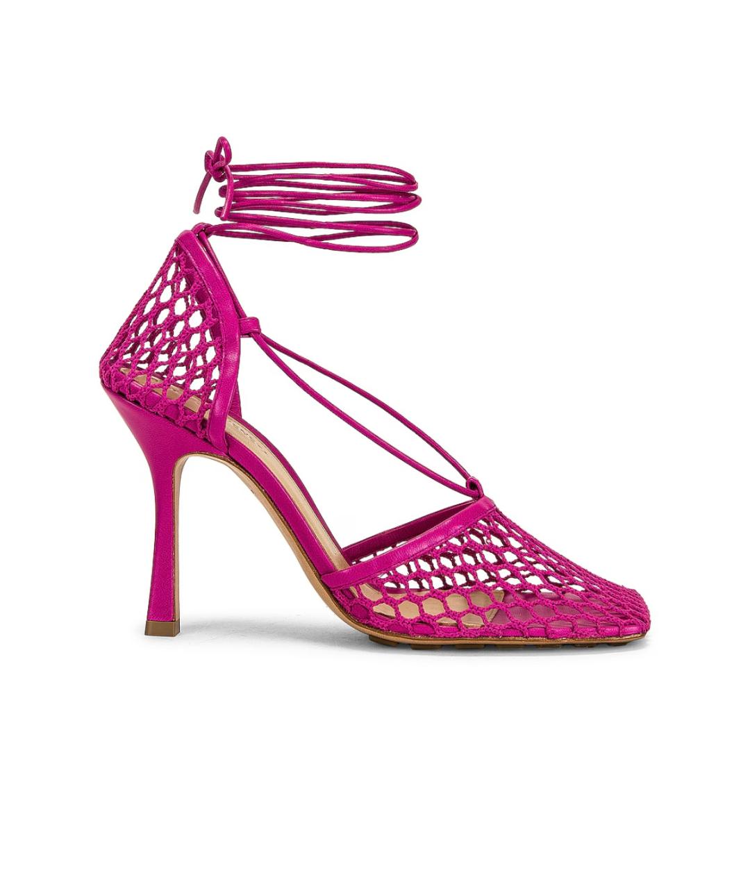 BOTTEGA VENETA Фуксия туфли, фото 1