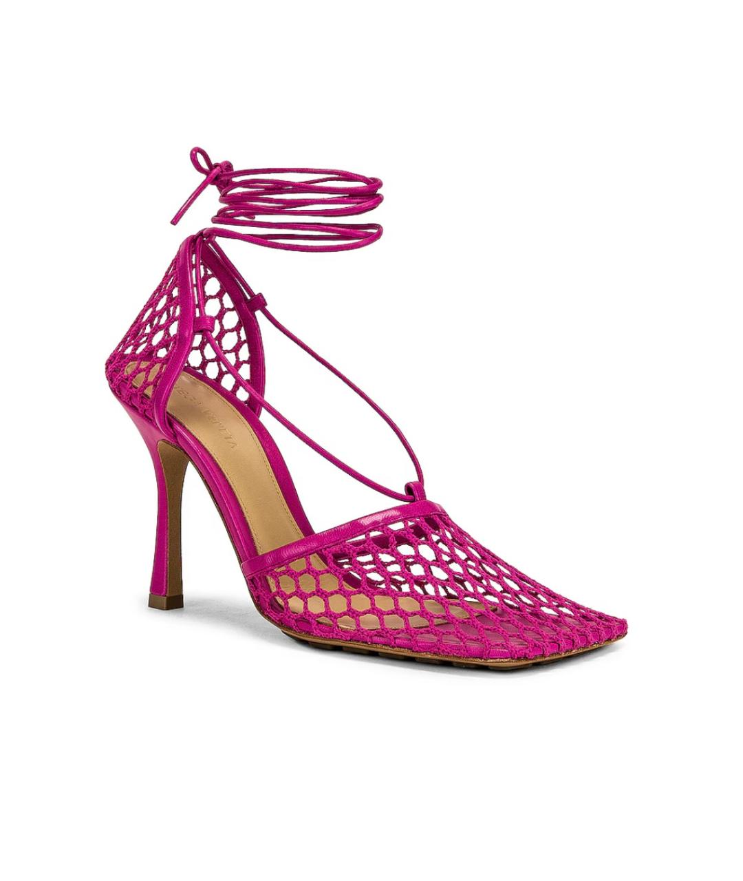 BOTTEGA VENETA Фуксия туфли, фото 2