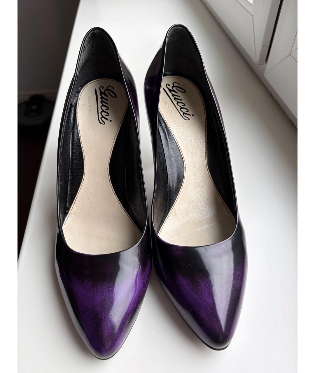 GUCCI Мульти кожаные туфли, фото 2