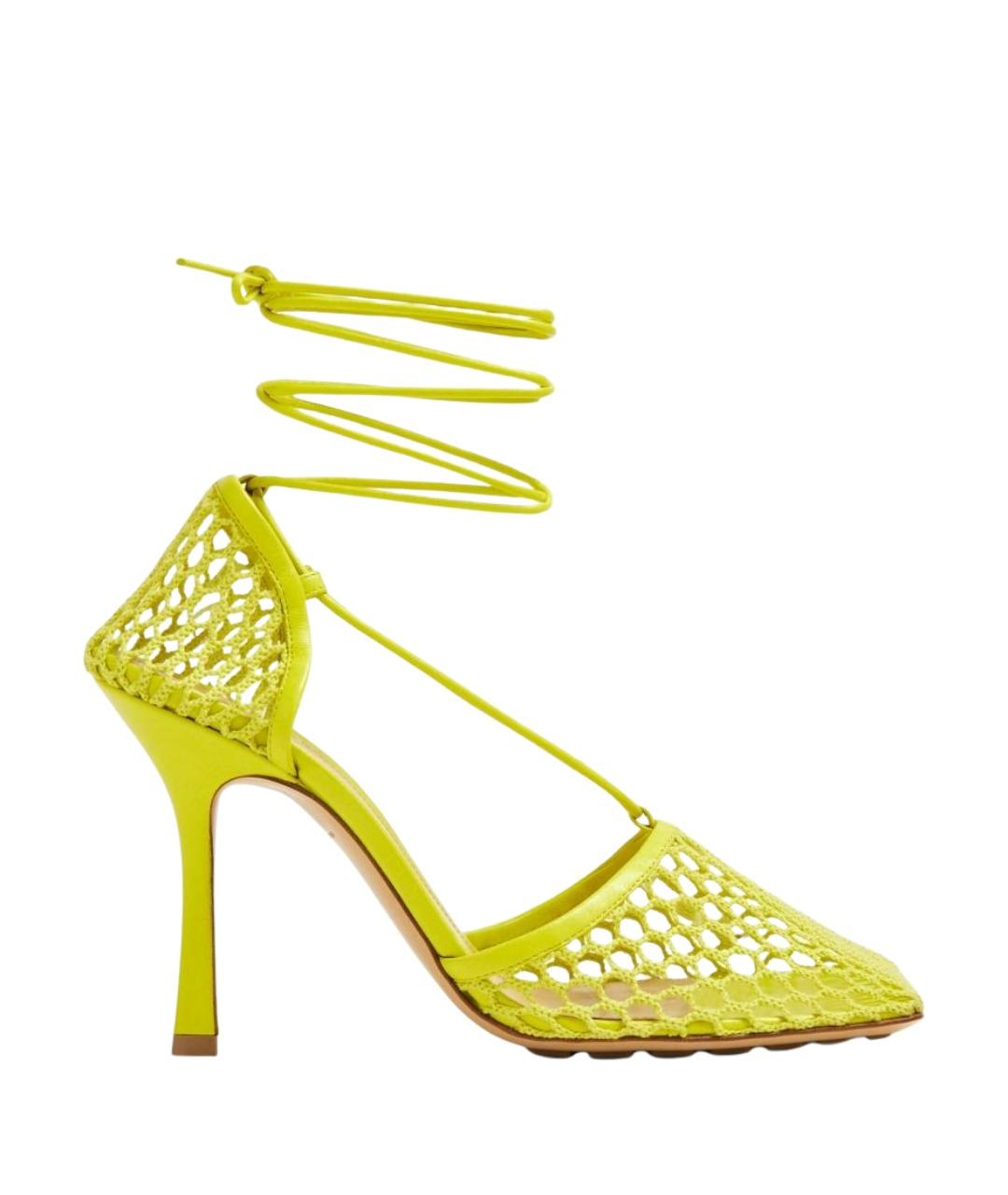 BOTTEGA VENETA Желтые туфли, фото 1