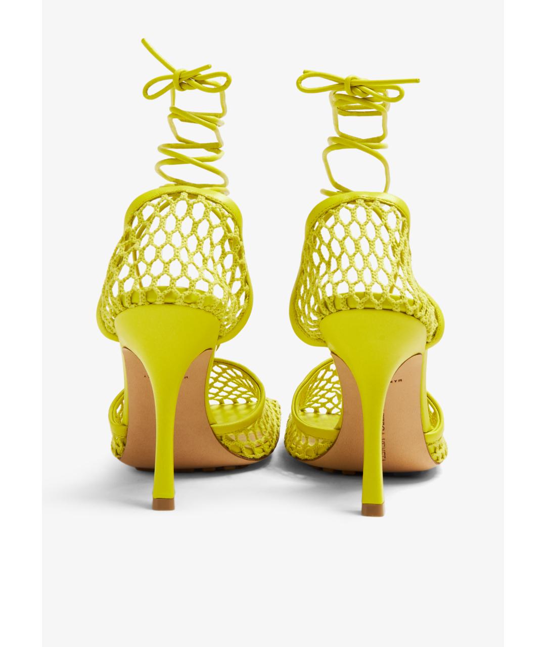 BOTTEGA VENETA Желтые туфли, фото 4