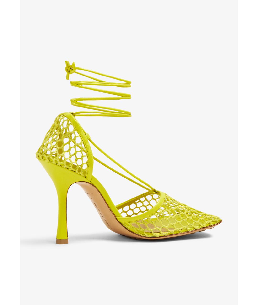 BOTTEGA VENETA Желтые туфли, фото 3