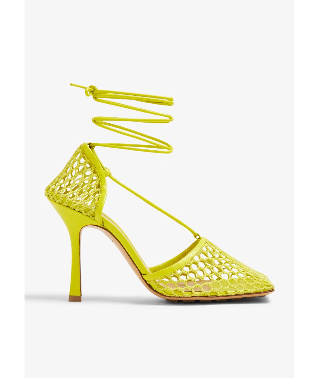 BOTTEGA VENETA Желтые туфли, фото 5