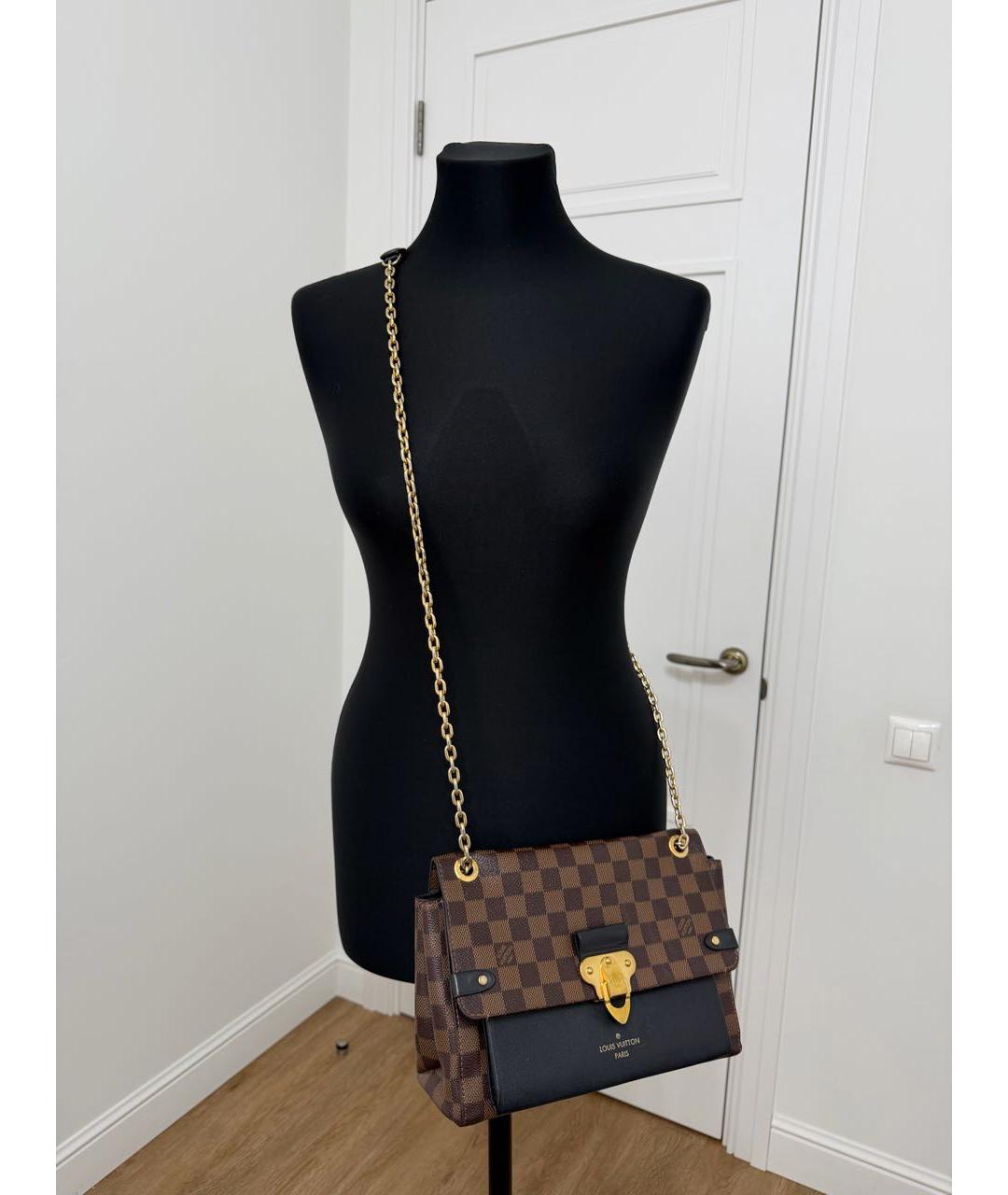 LOUIS VUITTON Коричневая сумка через плечо из канвы, фото 8