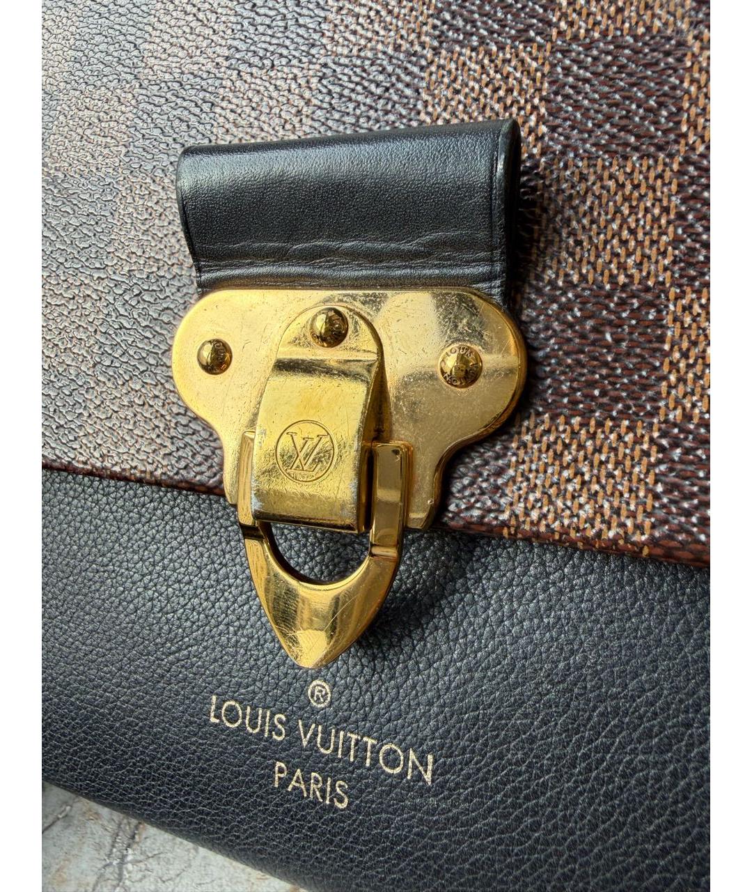LOUIS VUITTON Коричневая сумка через плечо из канвы, фото 6