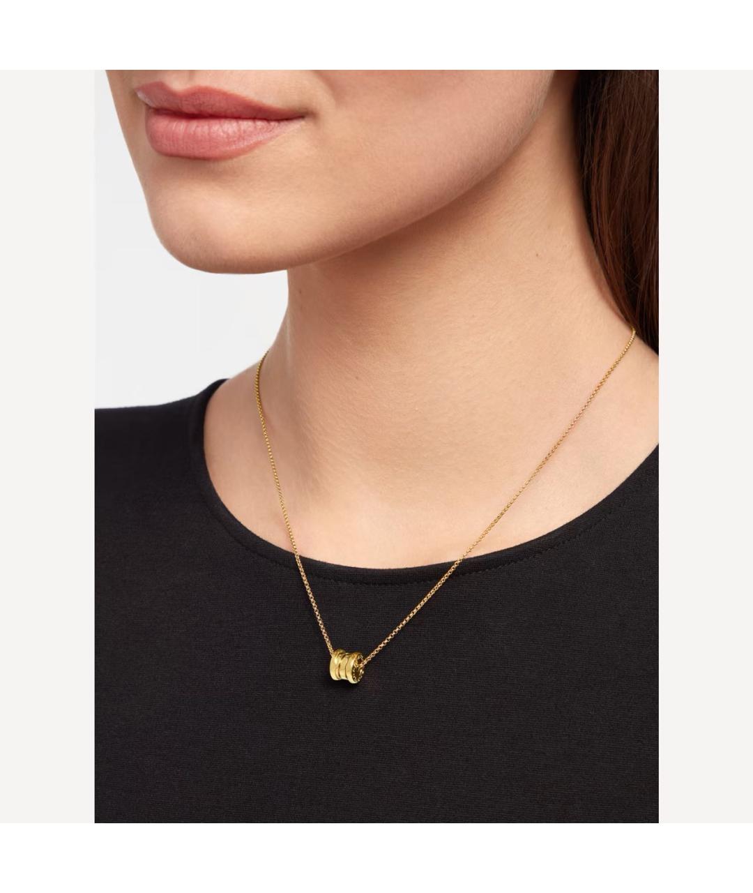 BVLGARI Золотая подвеска из желтого золота, фото 4