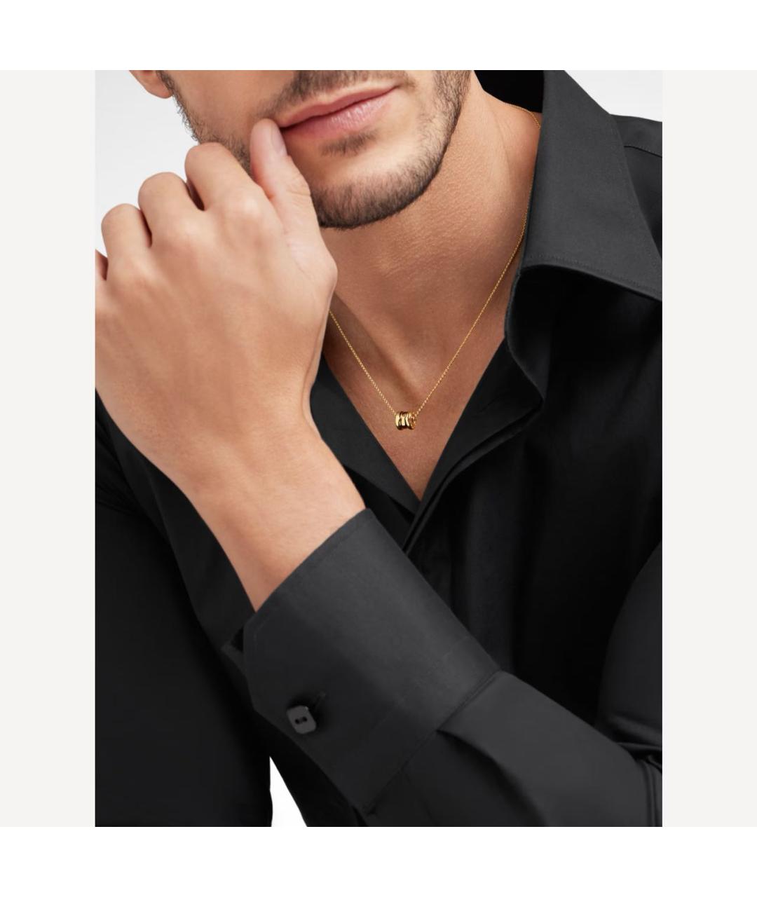 BVLGARI Золотая подвеска из желтого золота, фото 5