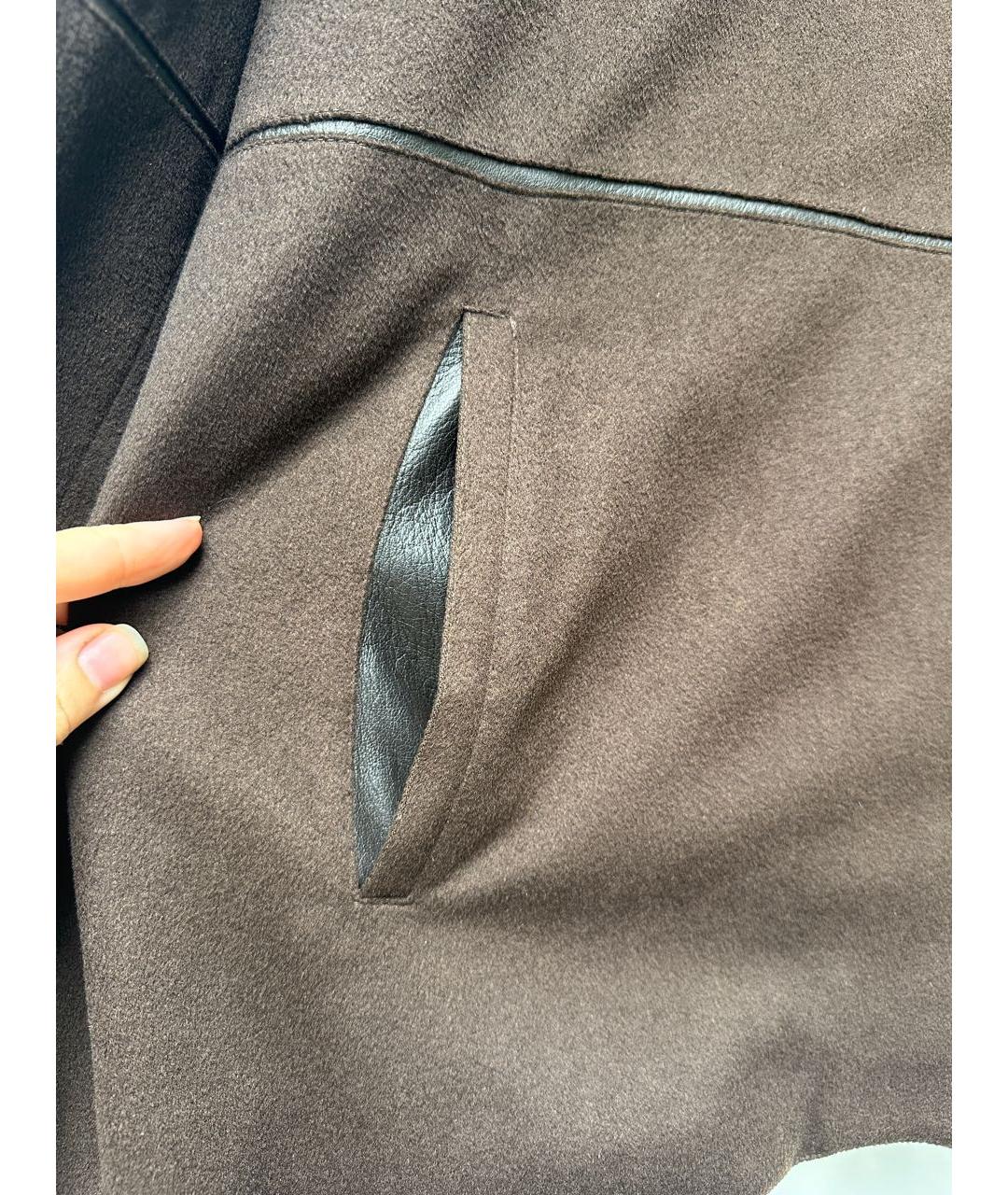 BRIONI Коричневая хлопковая куртка, фото 8