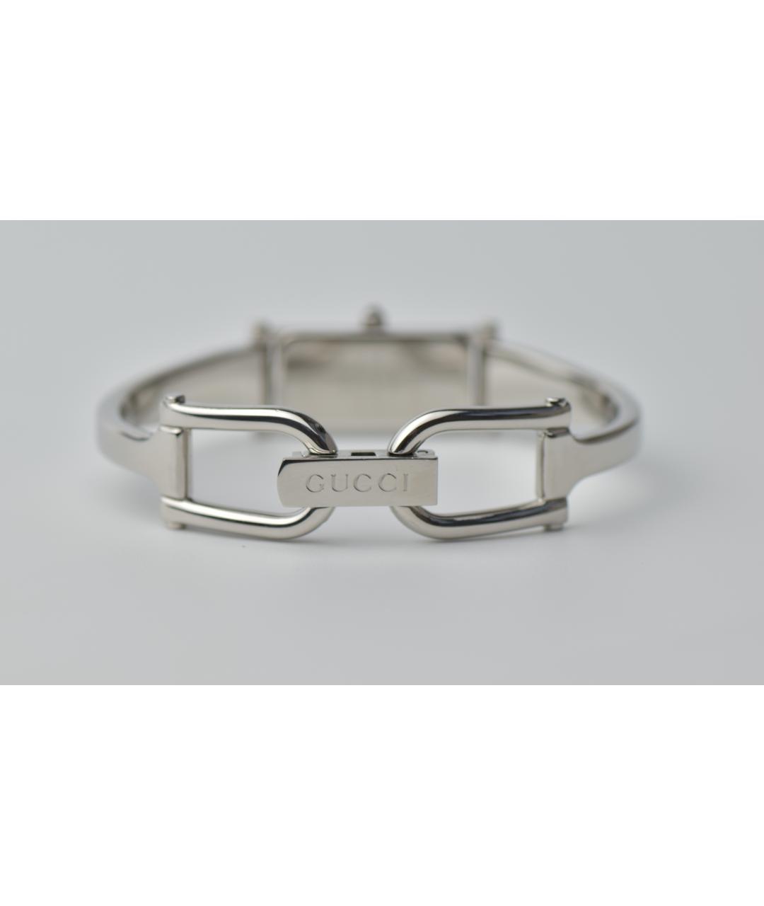 GUCCI Серебряные часы, фото 2