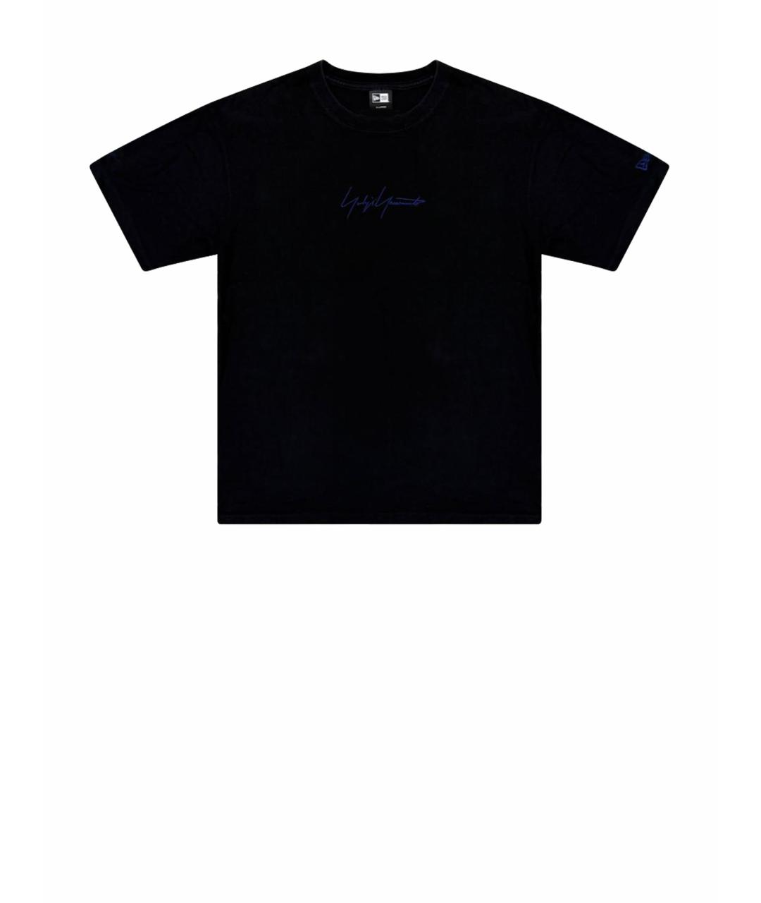 YOHJI YAMAMOTO Черная хлопковая футболка, фото 1