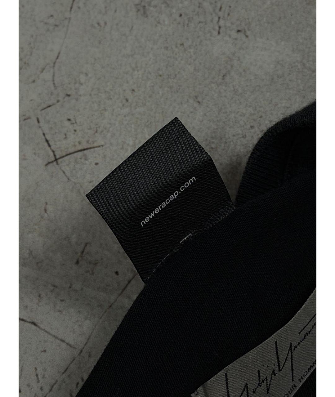 YOHJI YAMAMOTO Черная хлопковая футболка, фото 6